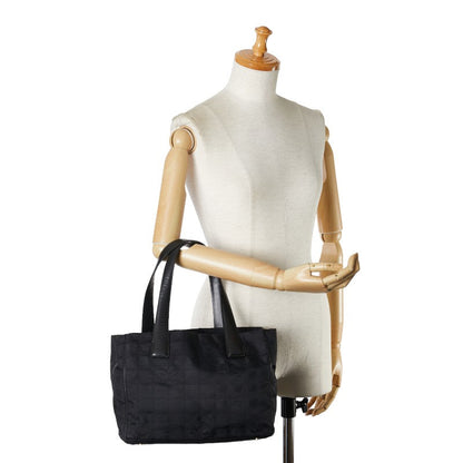 Chanel New Travel Line Tote Bag Canvas Tote Bag in Good condition