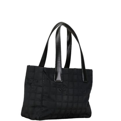 Chanel New Travel Line Tote Bag Canvas Tote Bag in Good condition