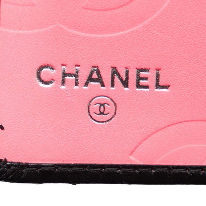 Chanel Cambon Quilted Leather Bifold Wallet Leather Long Wallet in Good condition