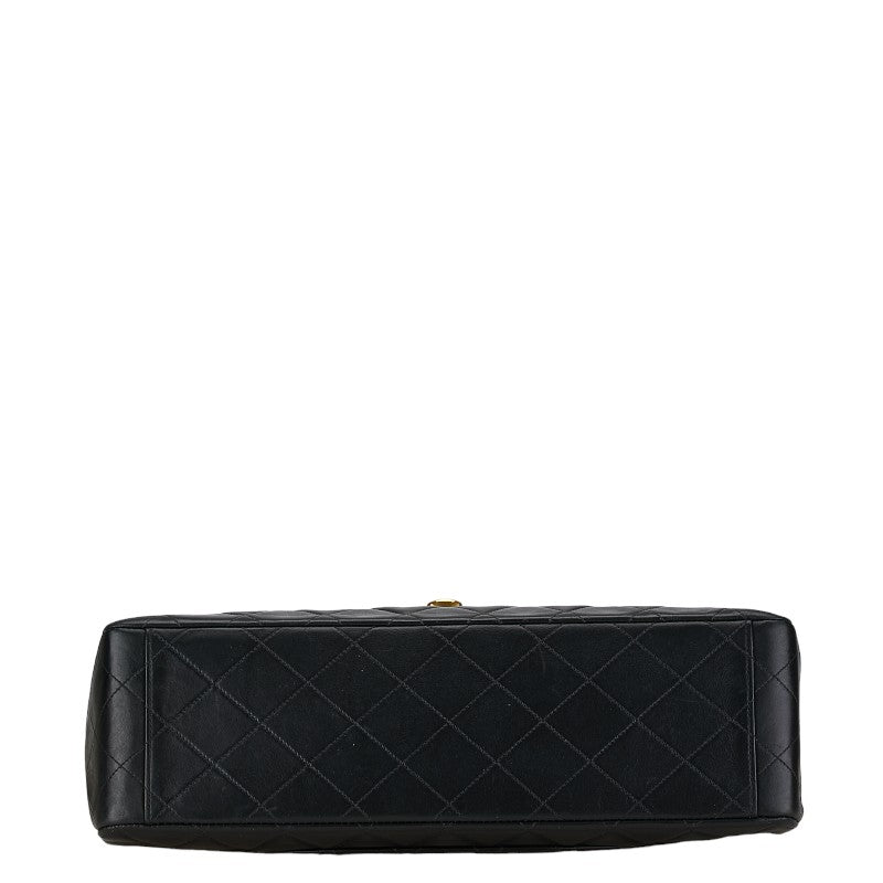 Chanel Maxi Classic Single Flap Bag Leather Shoulder Bag in Good condition