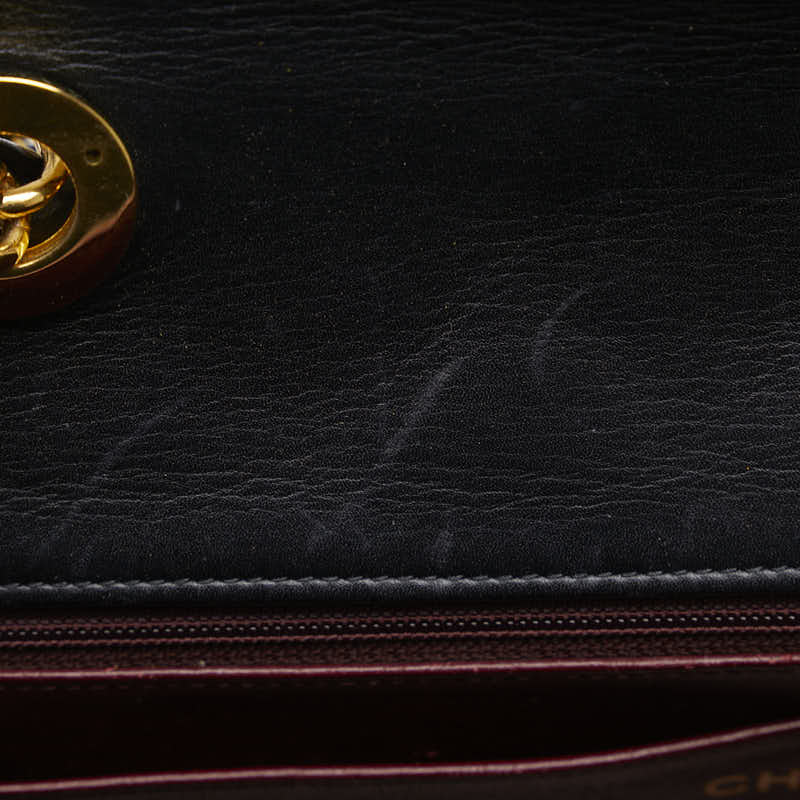 Chanel Maxi Classic Single Flap Bag Leather Shoulder Bag in Good condition