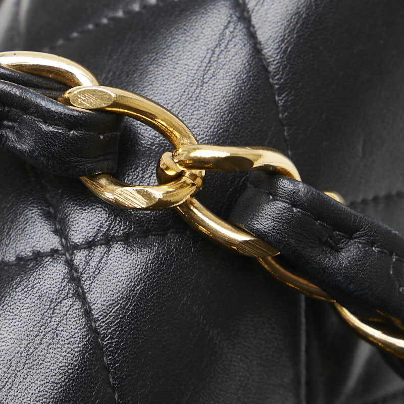 Chanel Maxi Classic Single Flap Bag Leather Shoulder Bag in Good condition