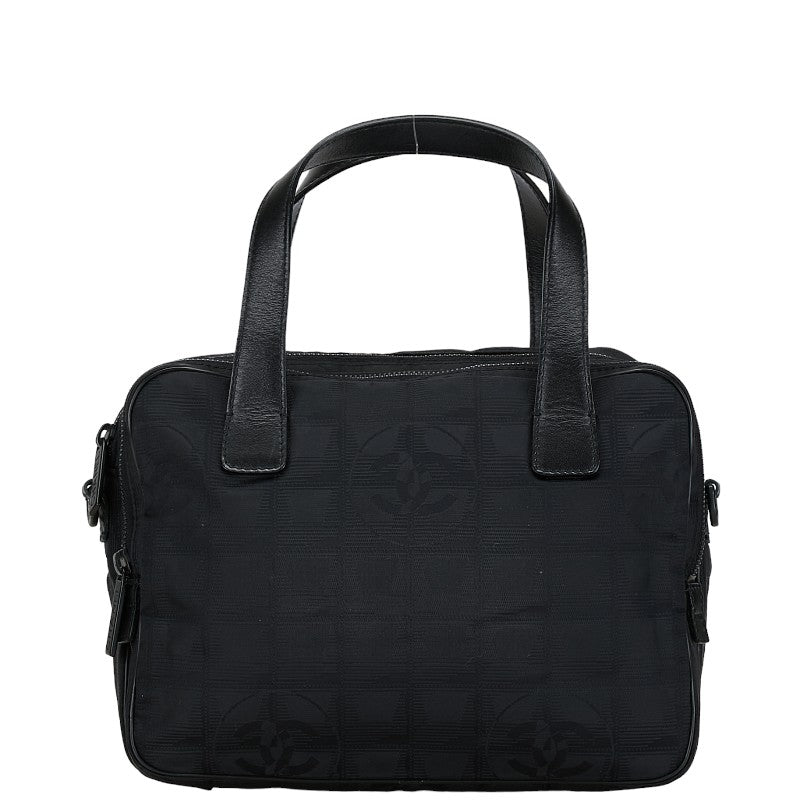 Chanel New Travel Line Handbag Canvas Handbag in Good condition
