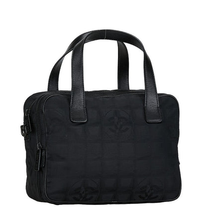 Chanel New Travel Line Handbag Canvas Handbag in Good condition