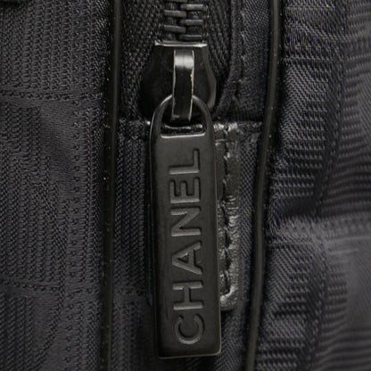 Chanel New Travel Line Handbag Canvas Handbag in Good condition