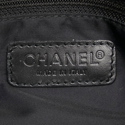 Chanel New Travel Line Handbag Canvas Handbag in Good condition