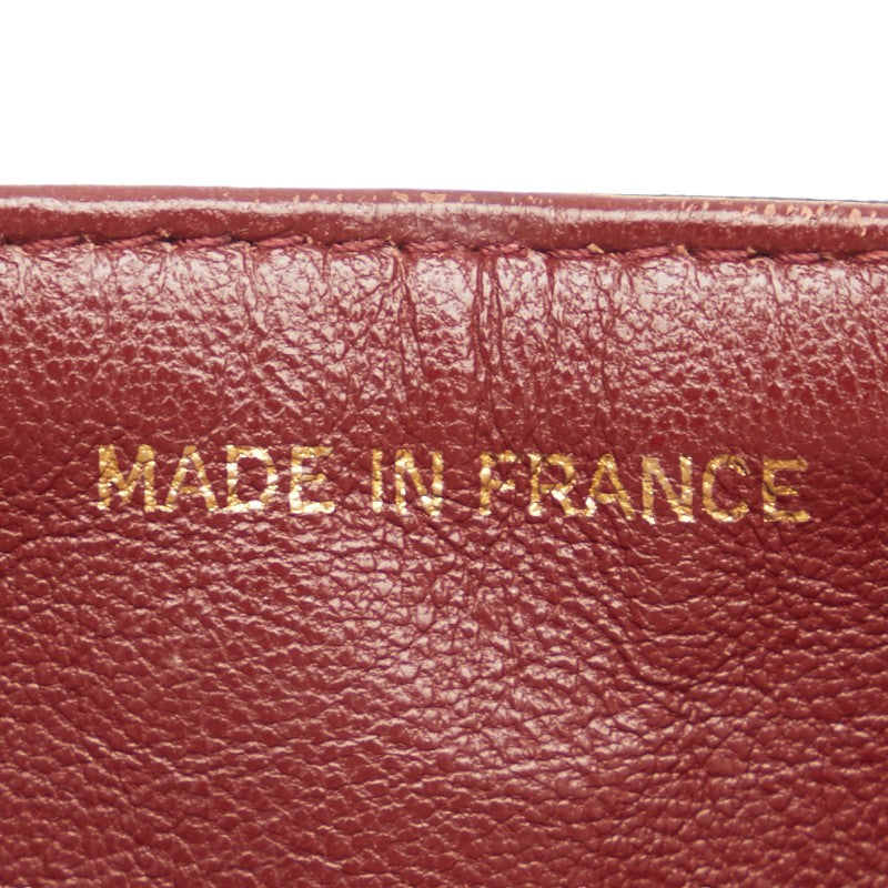 Chanel Medium Classic Double Flap Bag Leather Shoulder Bag in Good condition