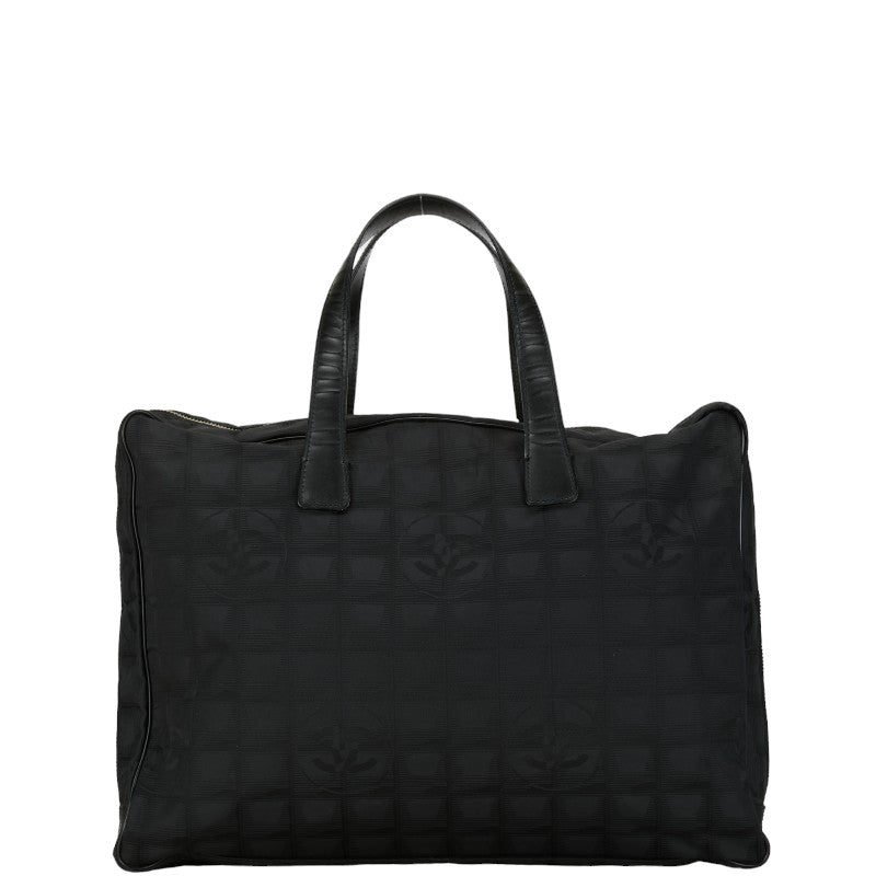 Chanel New Travel Line Tote Bag Canvas Tote Bag in Good condition