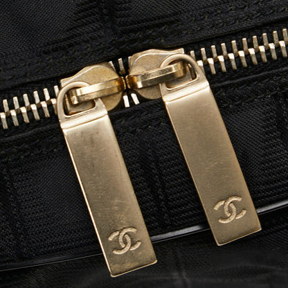 Chanel New Travel Line Tote Bag Canvas Tote Bag in Good condition