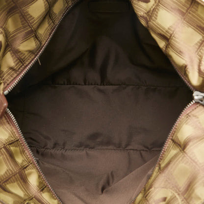 Chanel New Travel Line Tote Bag Canvas Tote Bag in Good condition