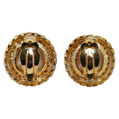Chanel Coco Mark Pearl Earrings