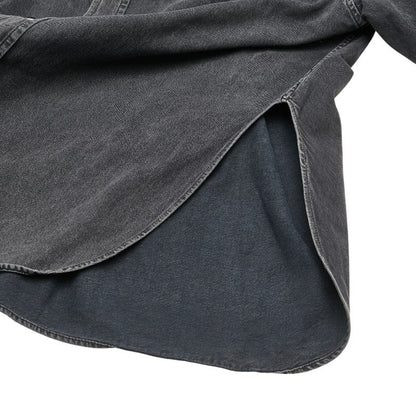 Balenciaga Black Denim Shirt Cotton