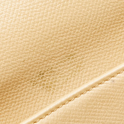 Chanel Coco Button Caviar Skin Wallet