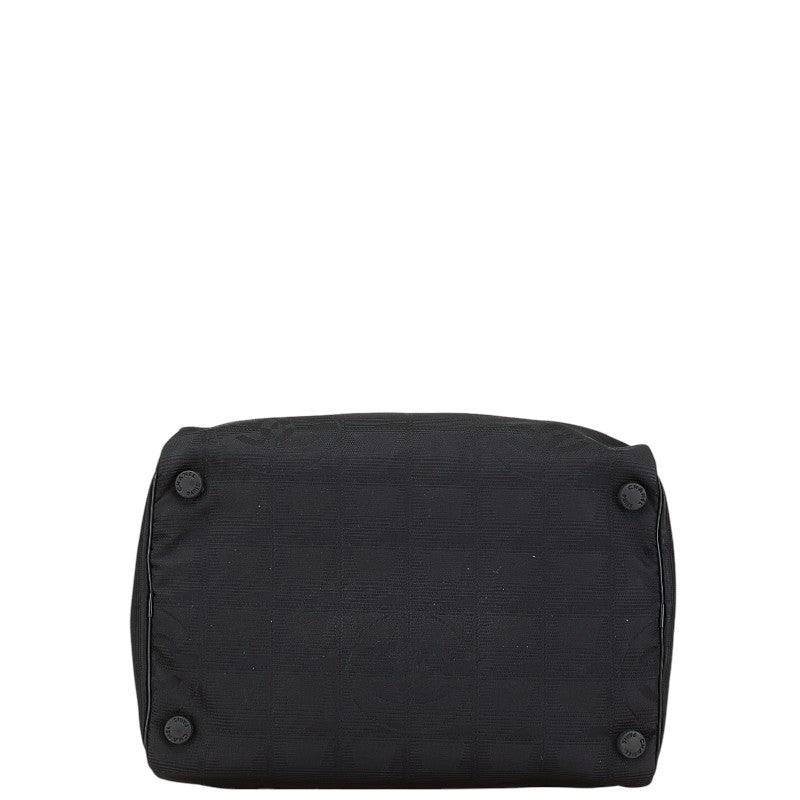 Chanel New Travel Line Nylon Leather Vanity Bag