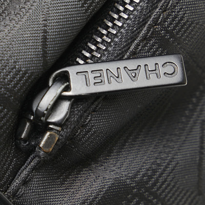 Chanel New Travel Line Nylon Leather Vanity Bag