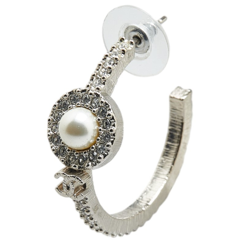 Chanel Coco Mark Rhinestone Earrings