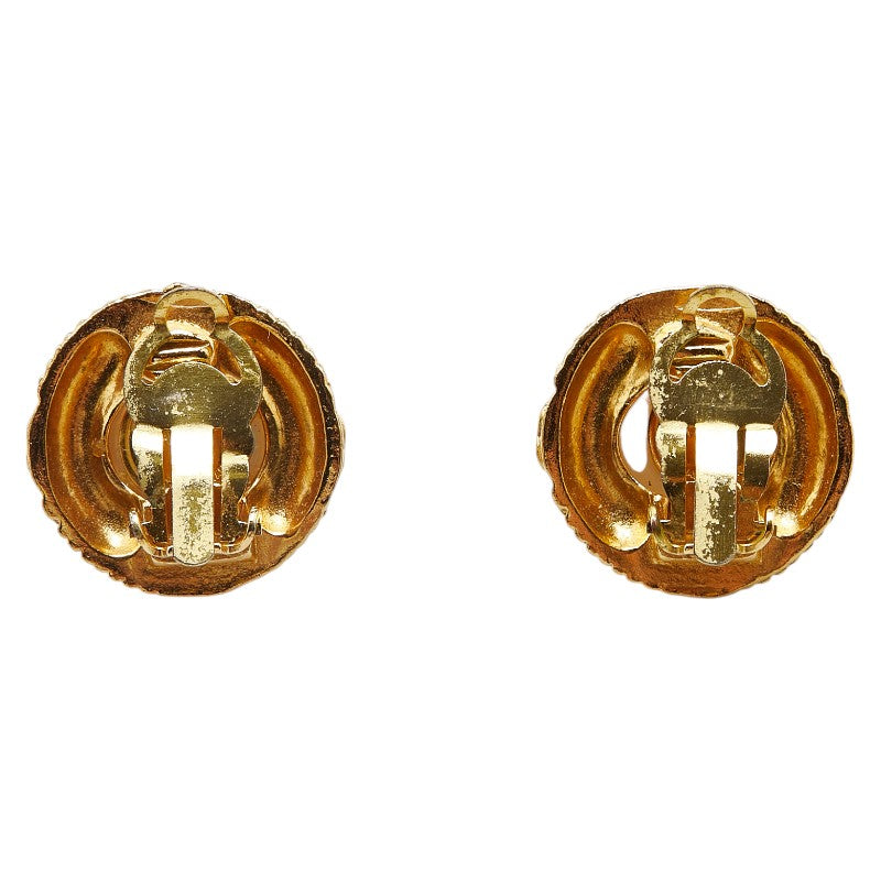 Chanel Coco Mark Pearl Earrings