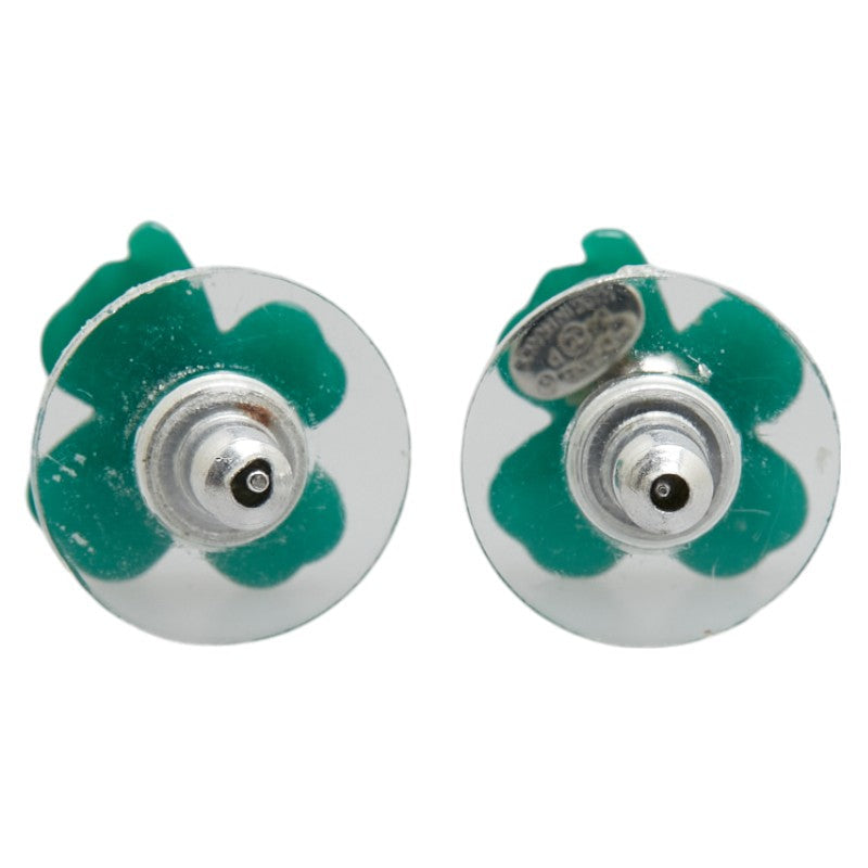 Chanel Coco Mark Clover Earrings