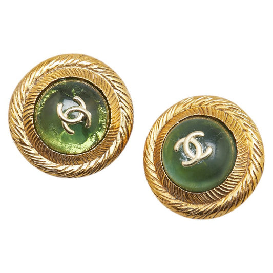 Chanel Coco Mark Gripoix Earrings