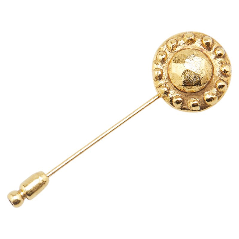 Chanel Gold Plated Vintage Brooch 23