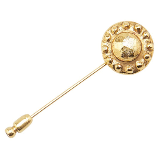 Chanel Gold Plated Vintage Brooch 23