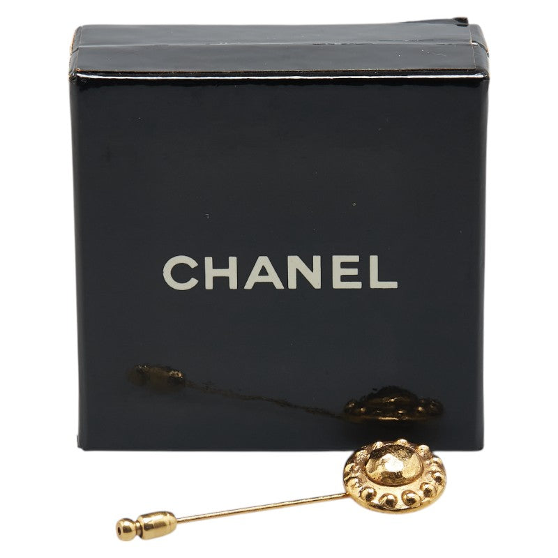 Chanel Gold Plated Vintage Brooch 23
