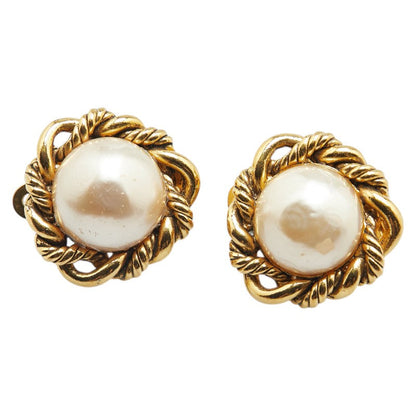 Chanel Vintage Pearl Earrings