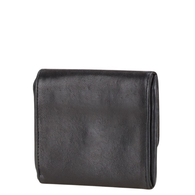 Chanel Coco Mark Leather Coin Case