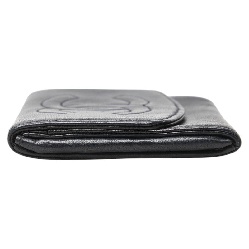 Chanel Coco Mark Leather Coin Case