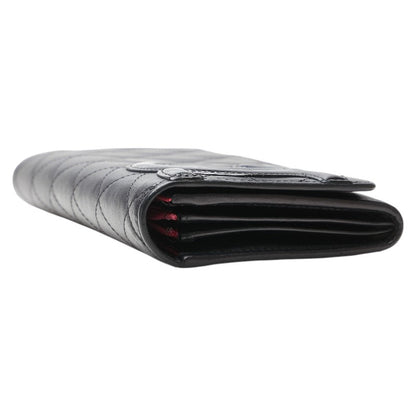 Chanel Cambon Line Matelasse Lambskin Long Wallet