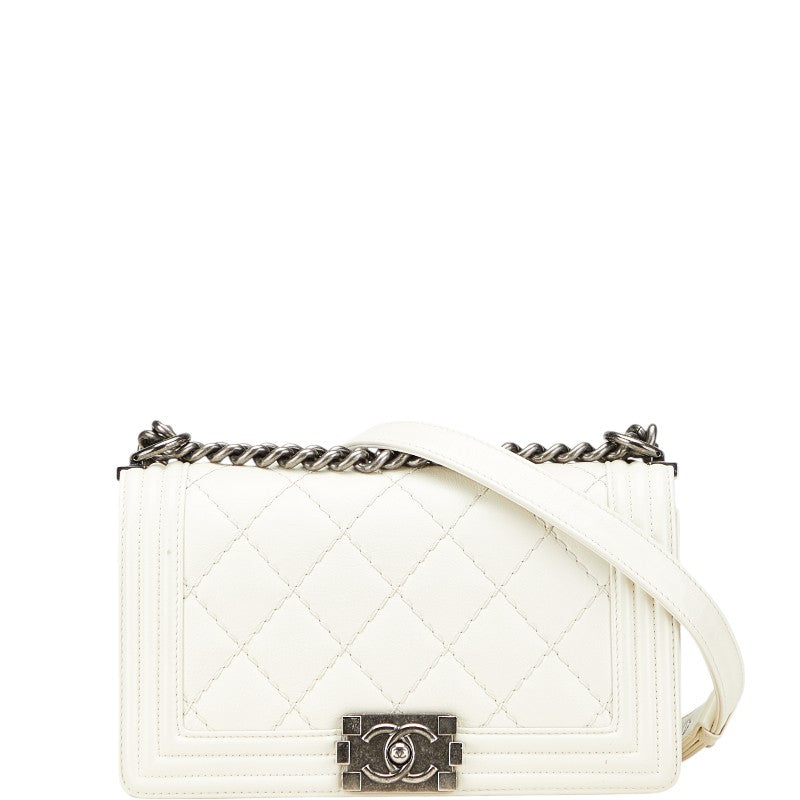 Chanel Boy Chanel Matelasse Leather Shoulder Bag