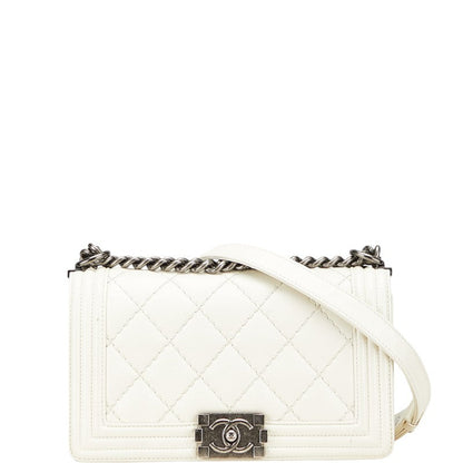 Chanel Boy Chanel Matelasse Leather Shoulder Bag