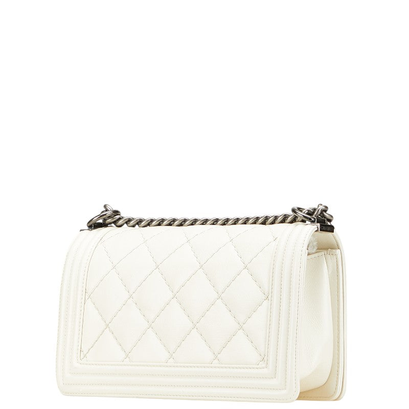 Chanel Boy Chanel Matelasse Leather Shoulder Bag