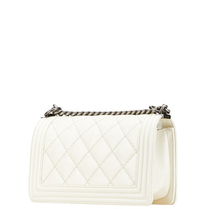 Chanel Boy Chanel Matelasse Leather Shoulder Bag