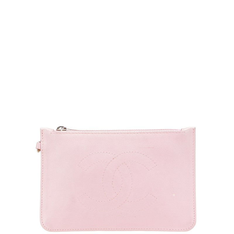 Chanel Coco Mark Calfskin Pouch