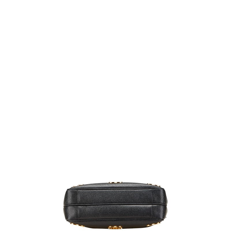 Chanel Triple Coco Mark Caviar Skin Shoulder Bag