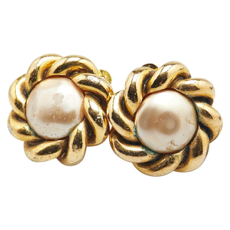 Chanel Camellia Earrings