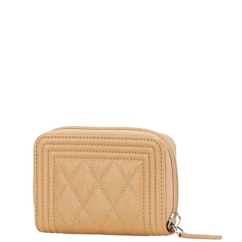 Chanel Boy Chanel Caviar Coin Case