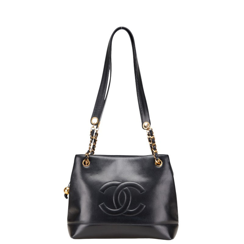 Chanel Coco Mark Lambskin Tote Bag