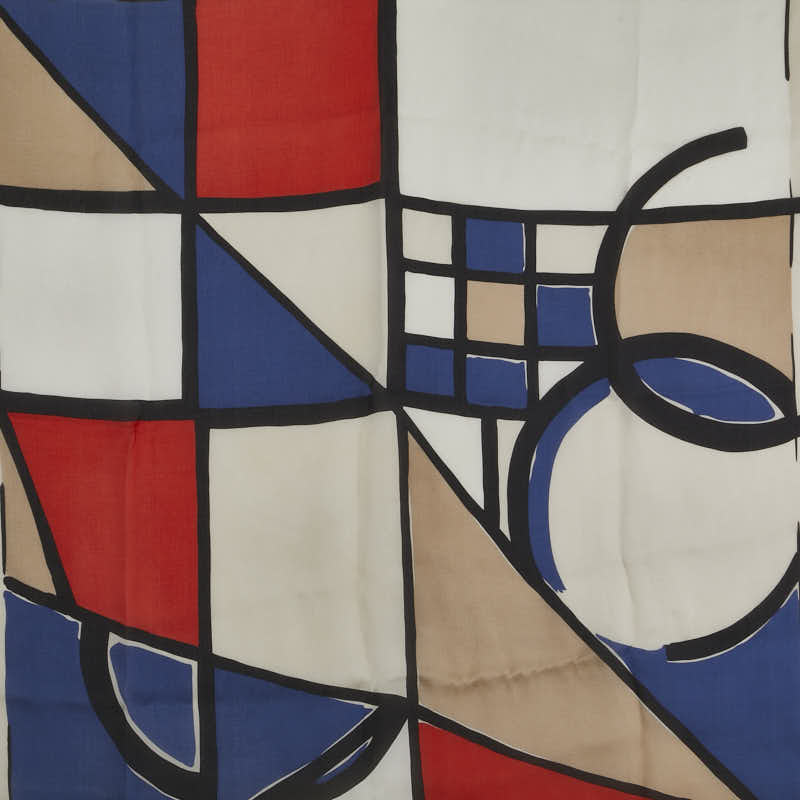 Chanel Coco Mark Silk Scarf