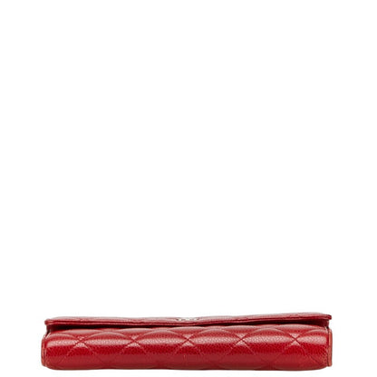 Chanel Matelasse Caviar Skin Long Wallet