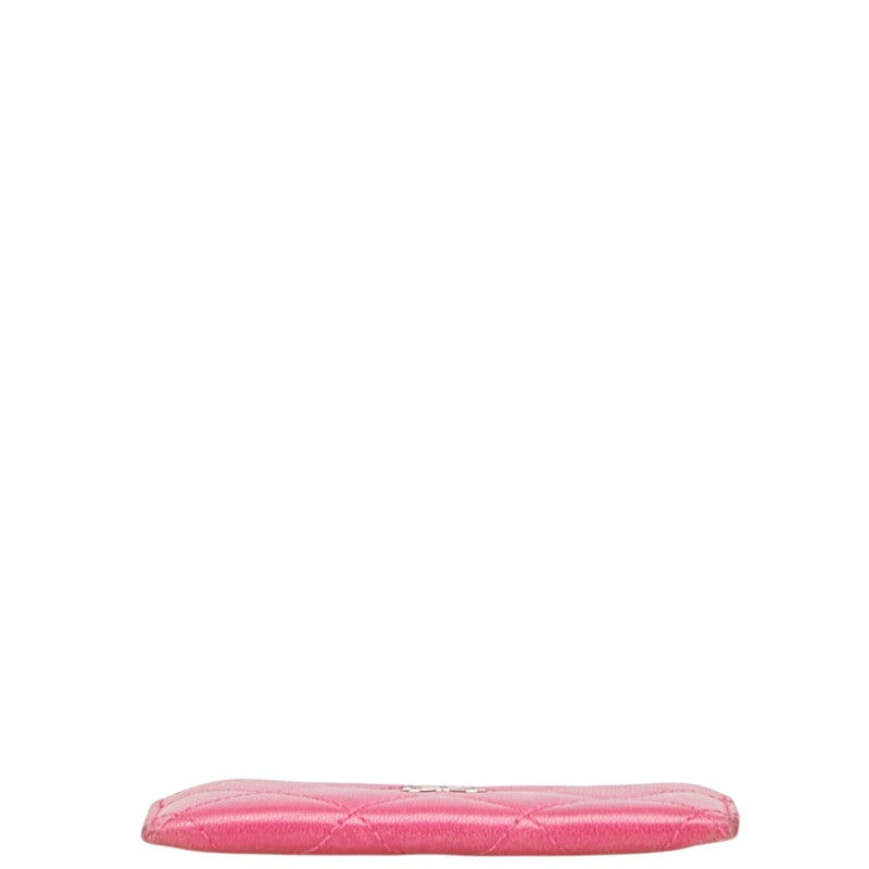 Chanel Coco Mark Matelassé Lambskin Card Case