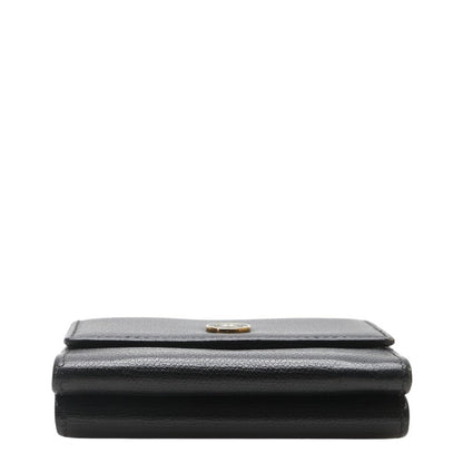 Chanel Coco Mark Leather Wallet