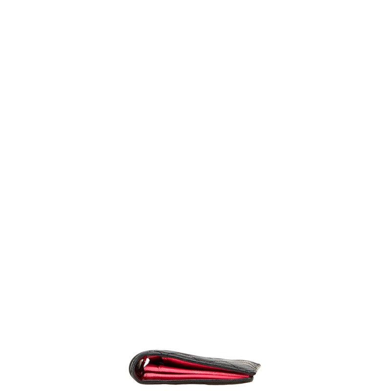 Chanel Cambon Line Lambskin Long Wallet