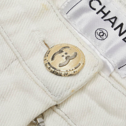 Chanel 5 Pocket Cotton Jeans