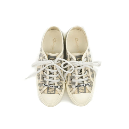 Christian Dior Walk'n' Dior Gray Dior Oblique Sneaker Size 36