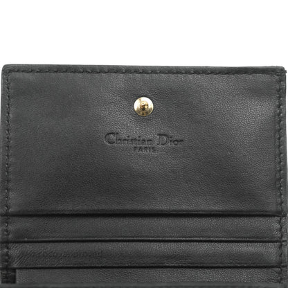 Christian Dior Mini Lady Dior Wallet Black Cannage Lambskin