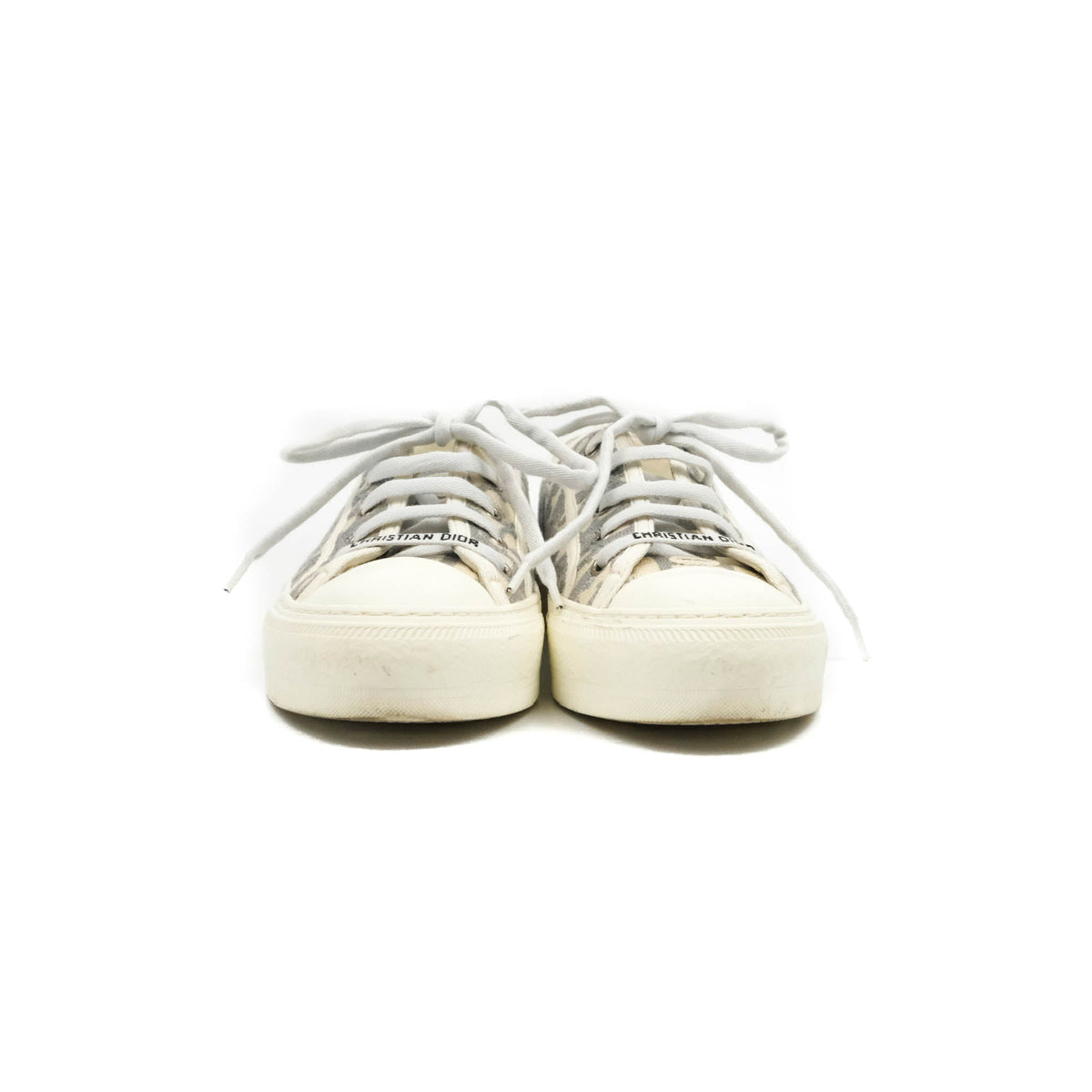 Christian Dior Walk'n' Dior Gray Dior Oblique Sneaker Size 36