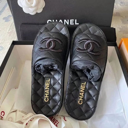 Chanel Slides In 2 Colors
