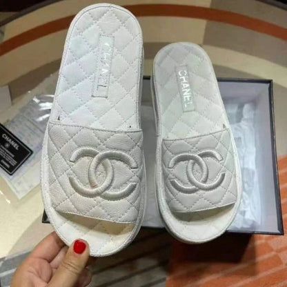 Chanel Slides In 2 Colors